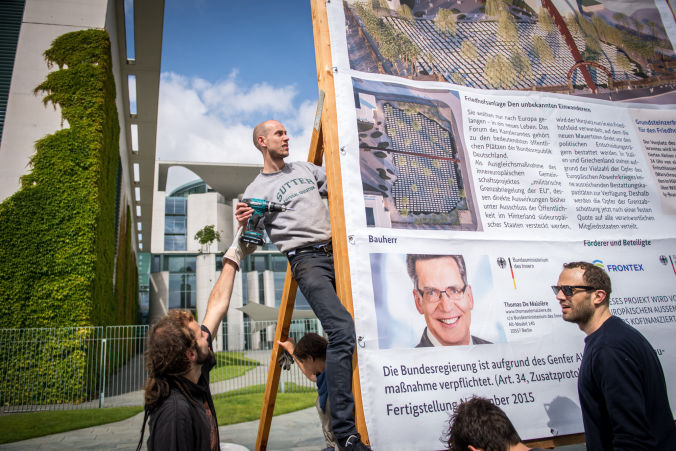 Tote Flüchtlinge Trauerfeier Tote Flüchtlinge