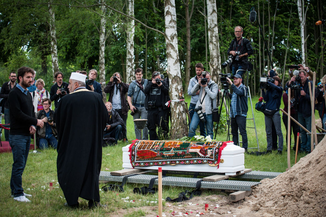Tote Flüchtlinge Trauerfeier Tote Flüchtlinge
