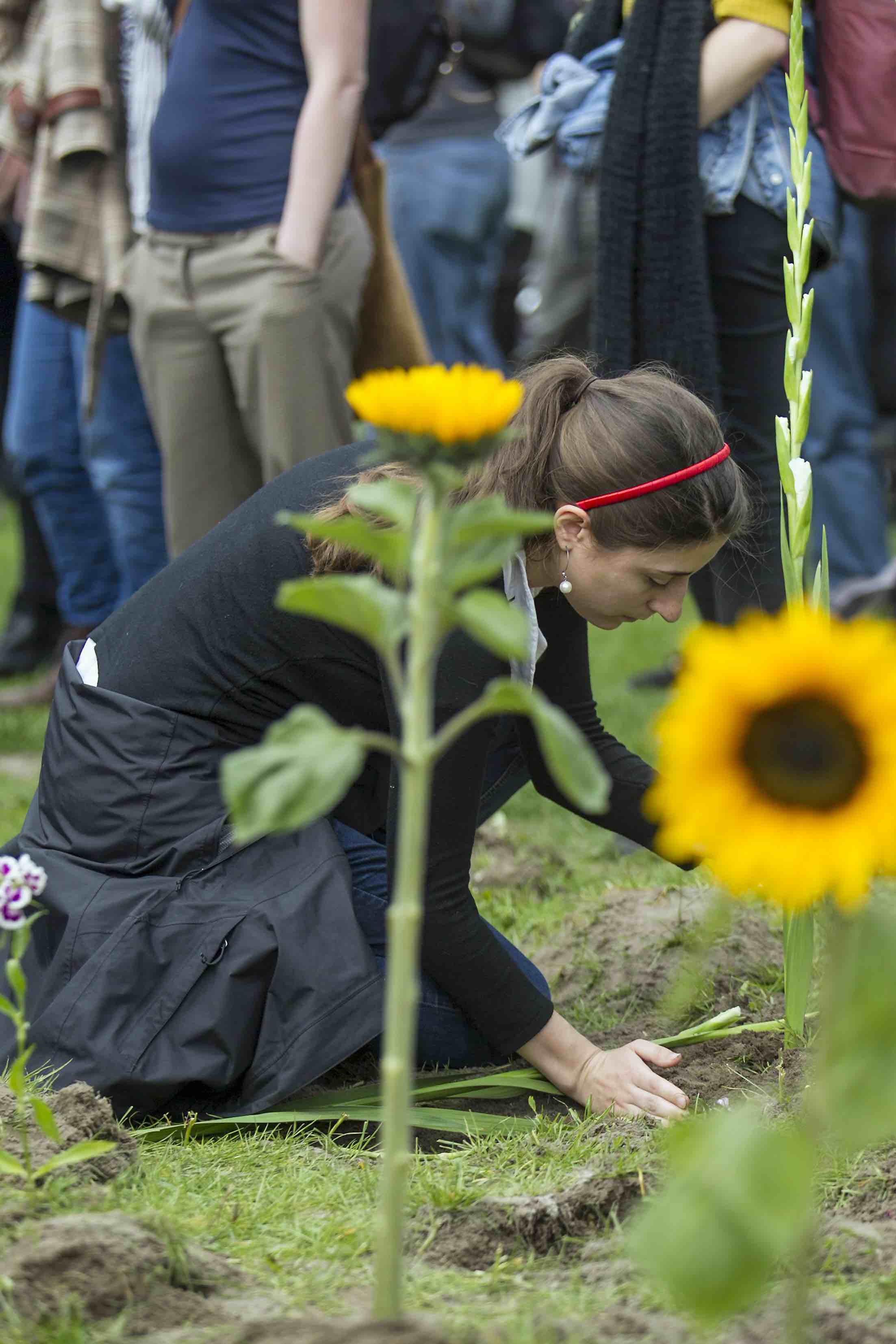 Marsch der Entschlossenen Bundestagswiese Tote Flüchtlinge Trauerfeier Tote Flüchtlinge