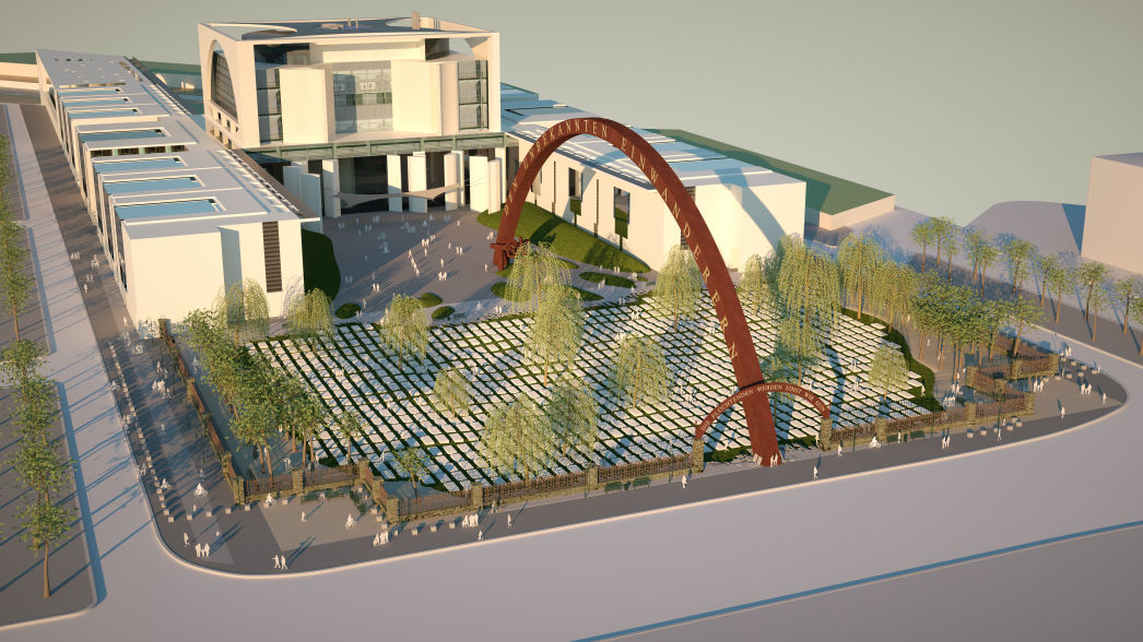 Die Flüchtenden werden einst wir sein. Tote Flüchtlinge Trauerfeier Tote Flüchtlinge