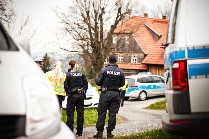 Polizei höcke (bornhagen) mahnmal